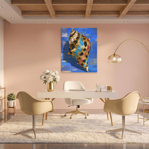 Conch Shell Minimalist - Luxury Wall Art