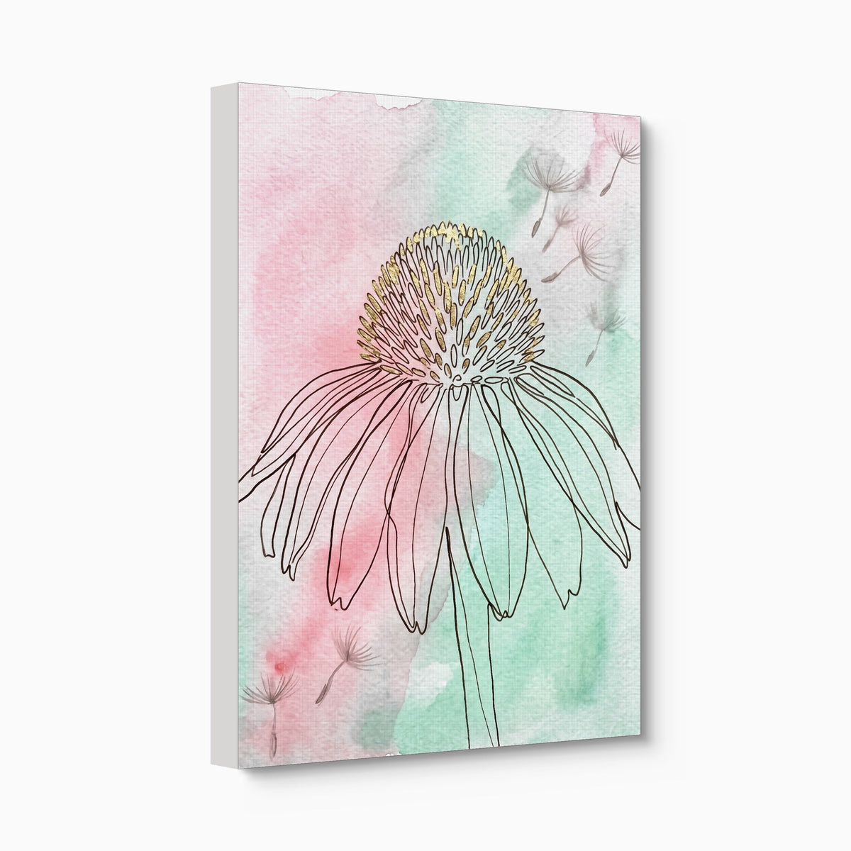 Coneflower Nodding Pale - Luxury Wall Art