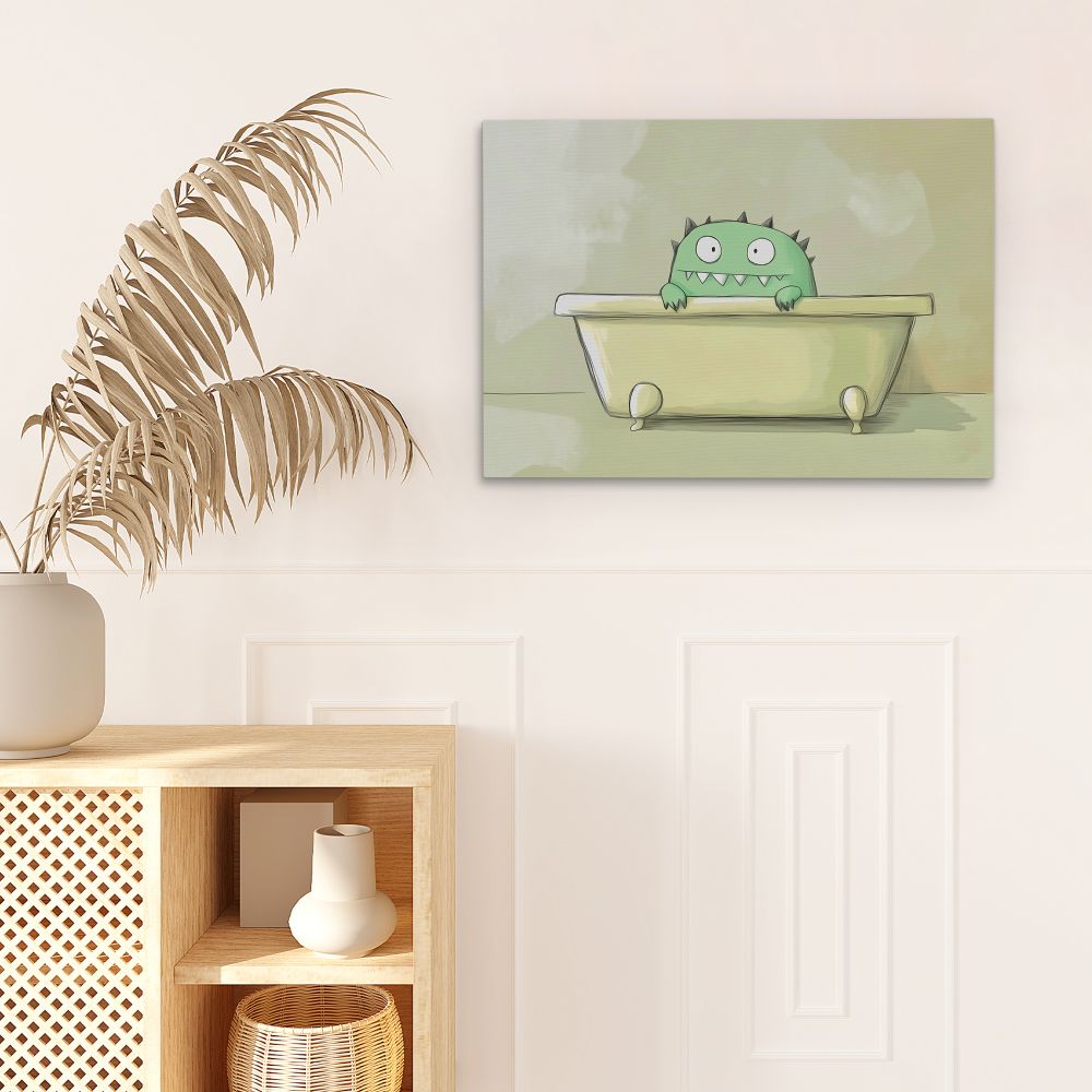 Confused Monster - Luxury Wall Art