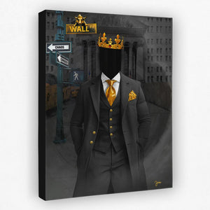 Conquer Wall Street - Luxury Wall Art