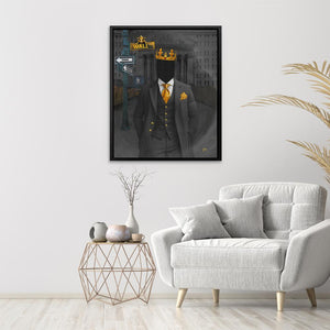 Conquer Wall Street - Luxury Wall Art