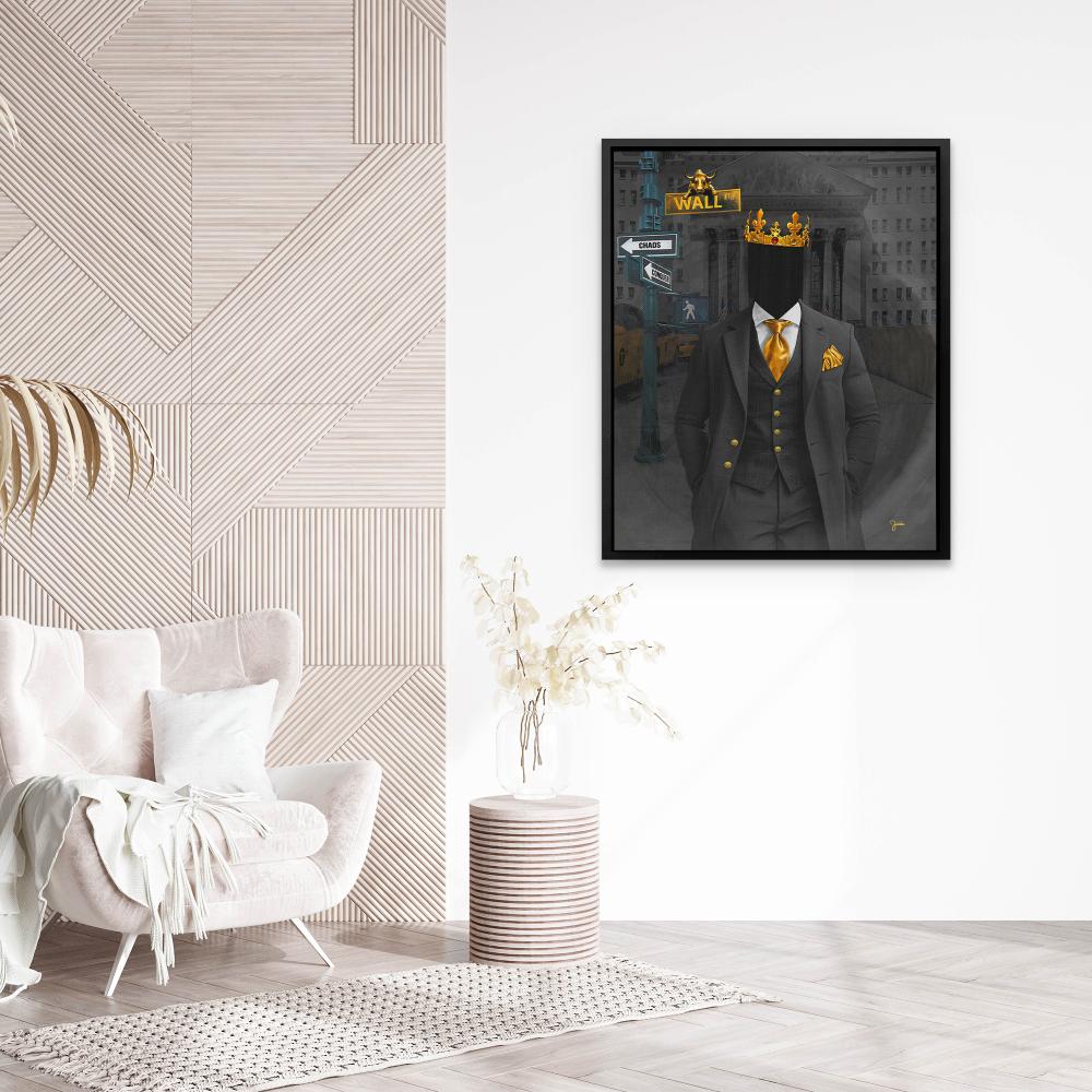 Conquer Wall Street - Luxury Wall Art