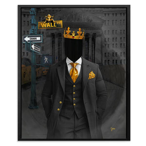 Conquer Wall Street - Luxury Wall Art