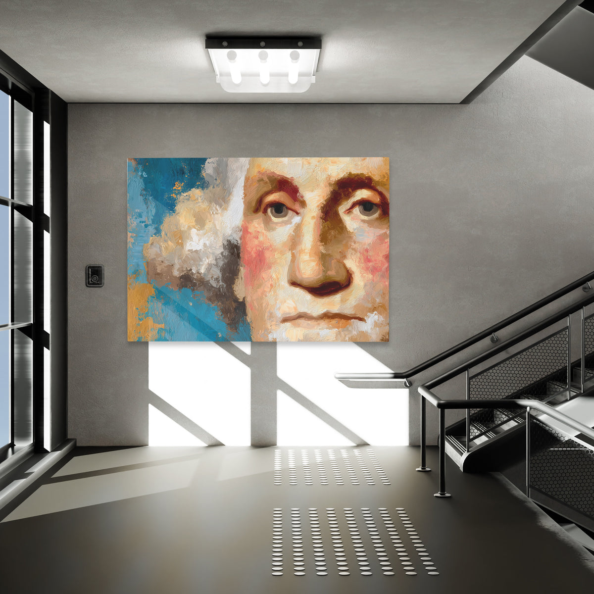 Contemplative Soul Portrait - Luxury Wall Art