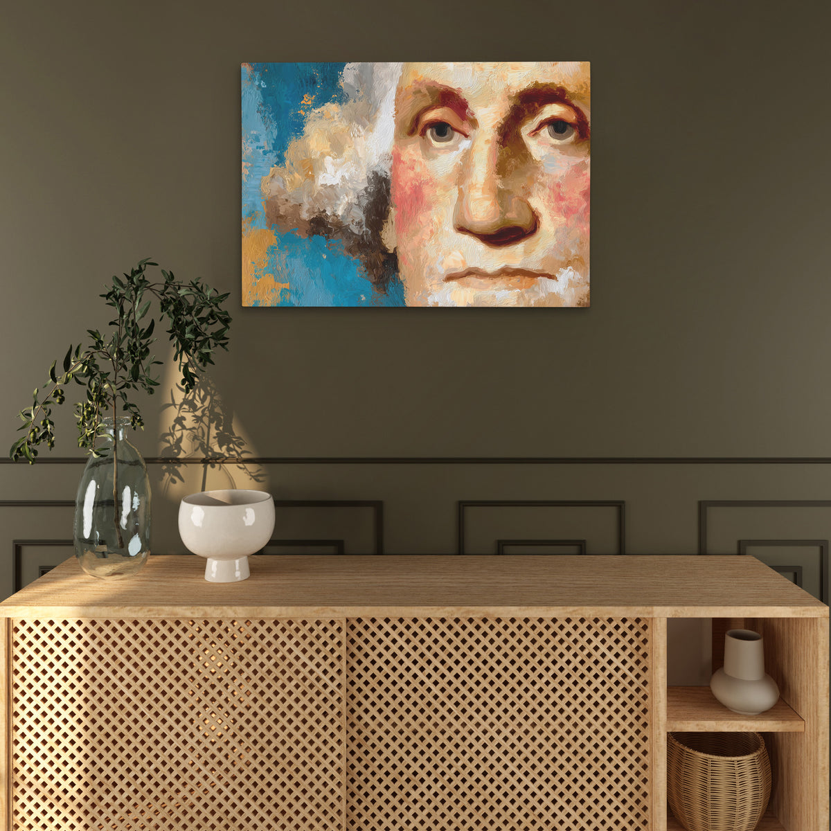 Contemplative Soul Portrait - Luxury Wall Art