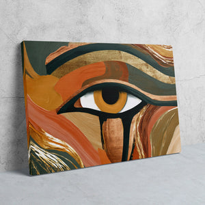 Copper Eye Awakening - Luxury Wall Art