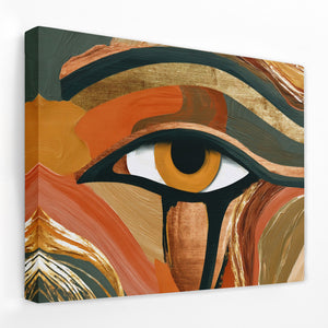 Copper Eye Awakening - Luxury Wall Art