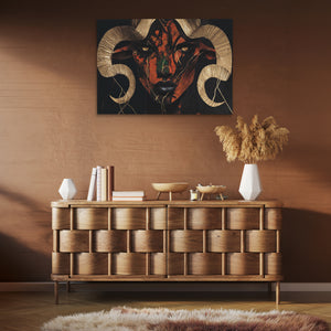 Copper Ram Portrait - Luxury Wall Art