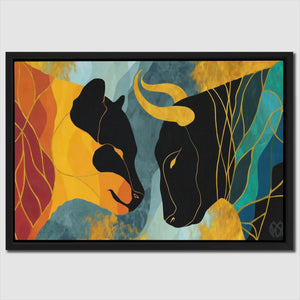 Copper Rivals - Luxury Wall Art