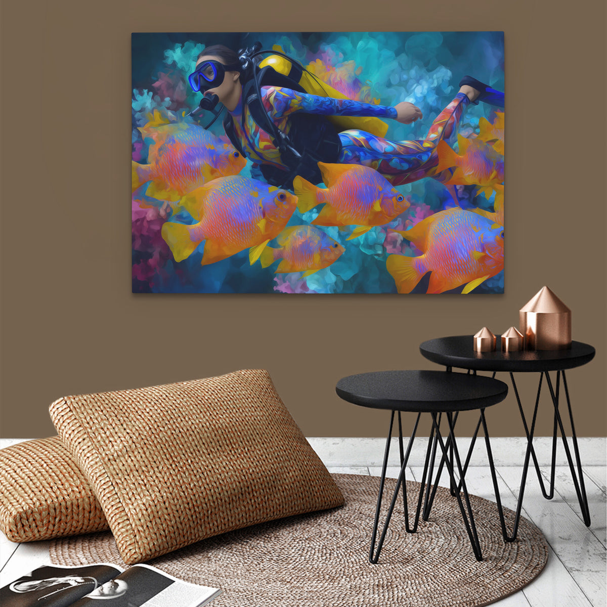 Coral Reef Explorer - Luxury Wall Art