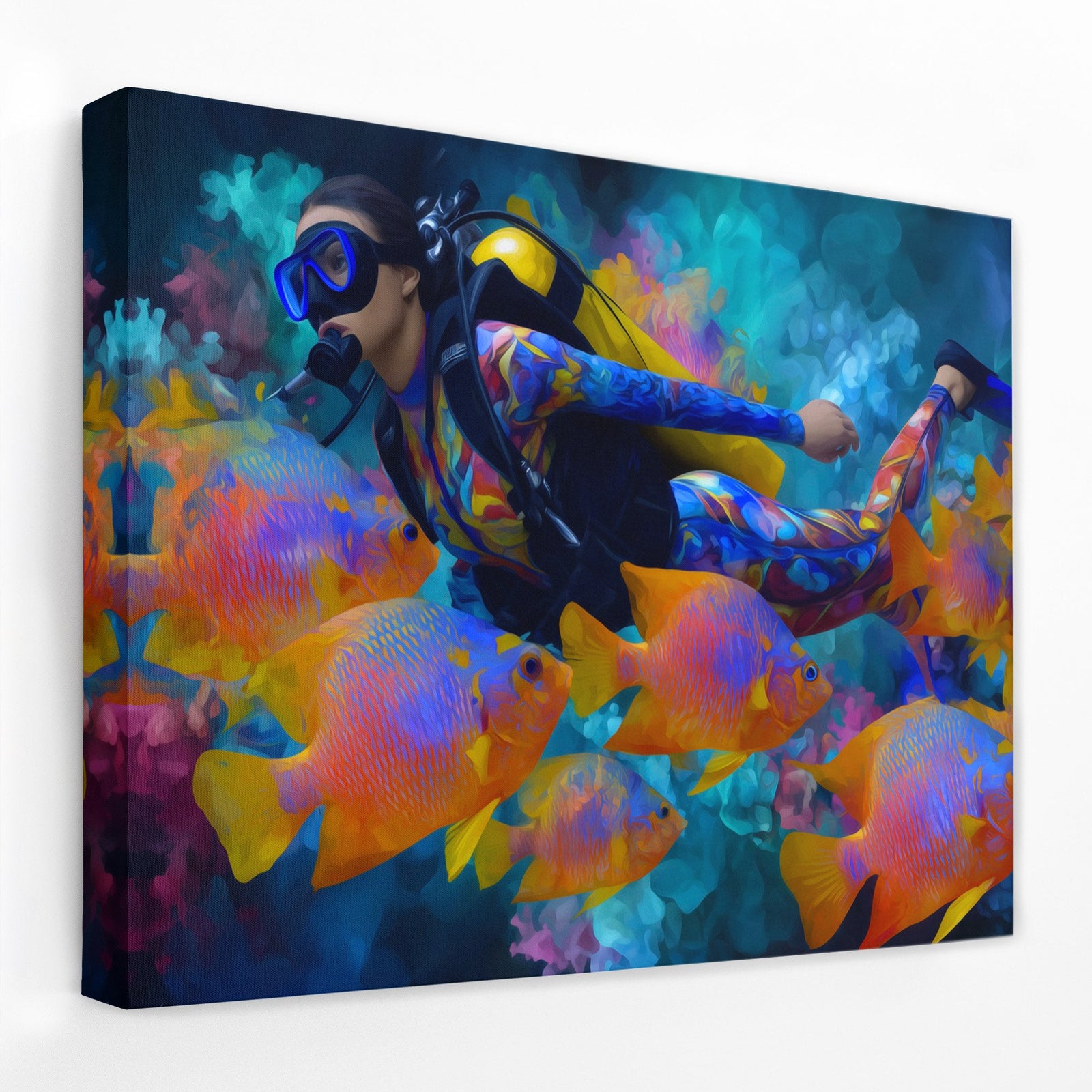 Coral Reef Explorer - Luxury Wall Art