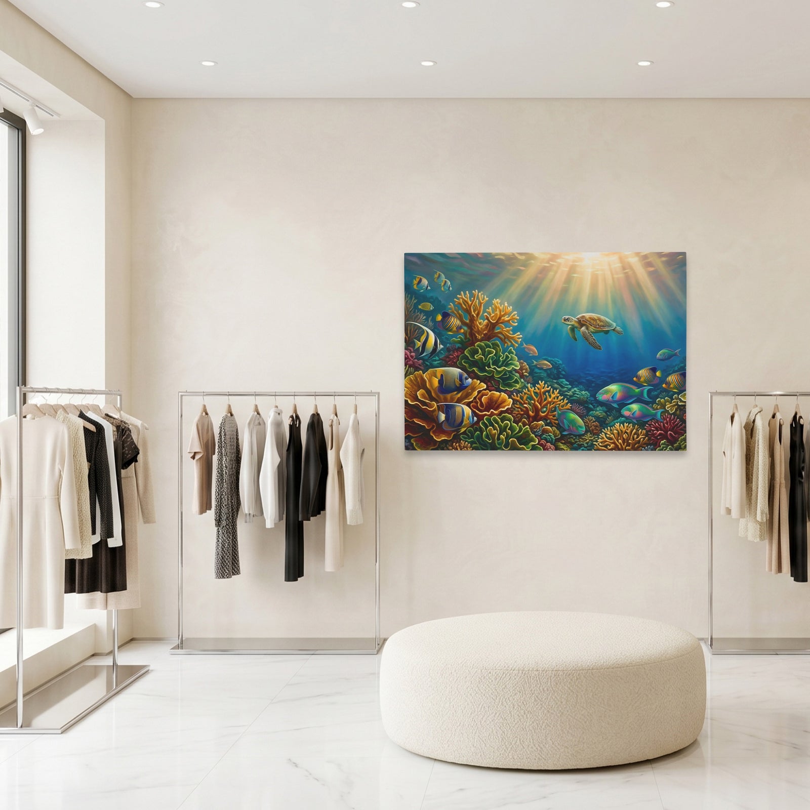 Coral Reef Sunlight — Coral Reef Sunlight Close Up Landscape 4