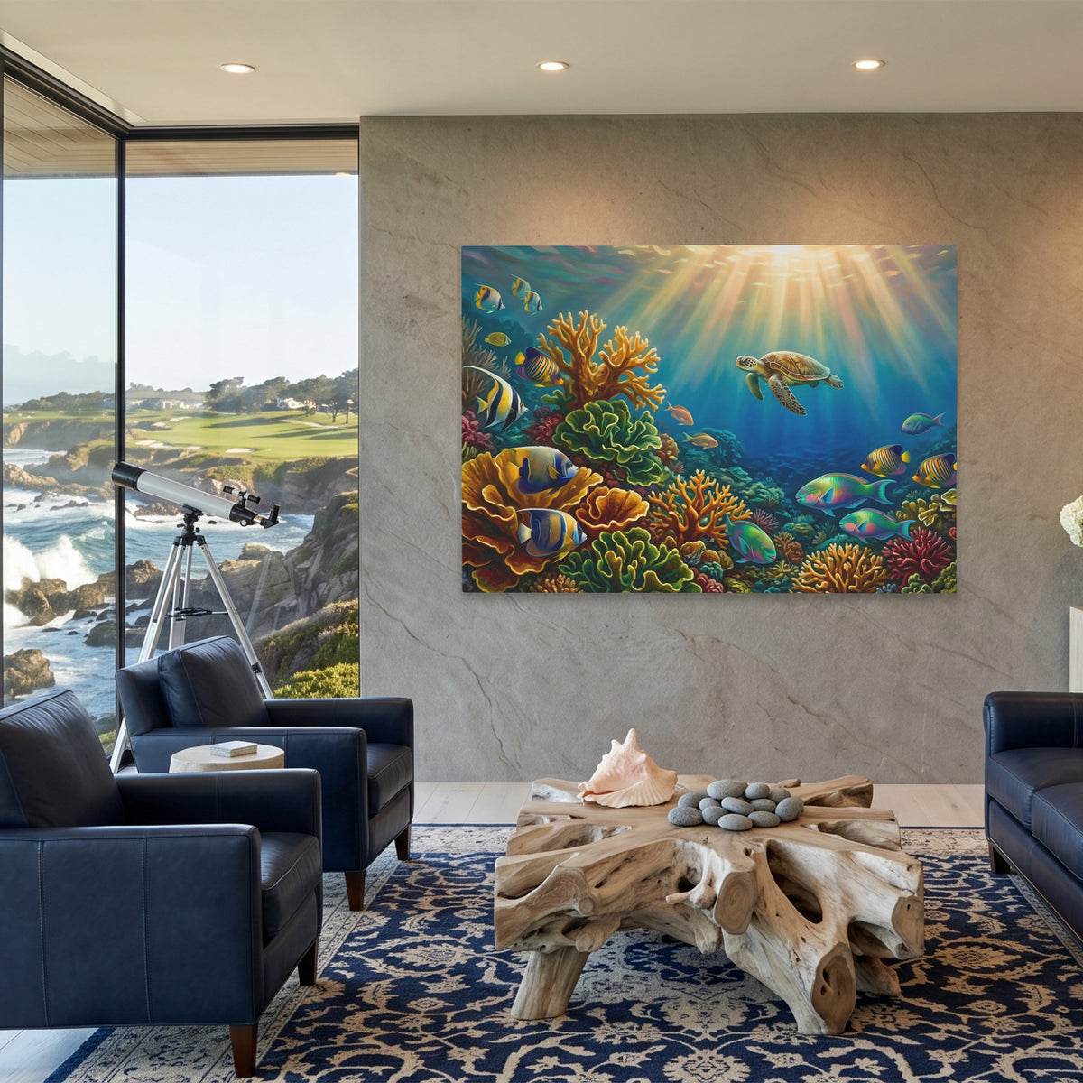 Coral Reef Sunlight — Coral Reef Sunlight Coastal Views Land 80