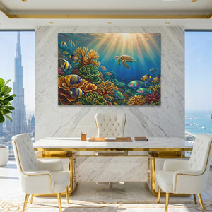 Coral Reef Sunlight — Coral Reef Sunlight King Lux Land 137