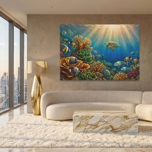 Coral Reef Sunlight — Coral Reef Sunlight White Gold Lux Land 232