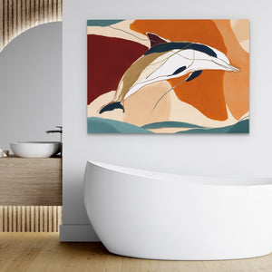 Coral Tide Dancing - Luxury Wall Art