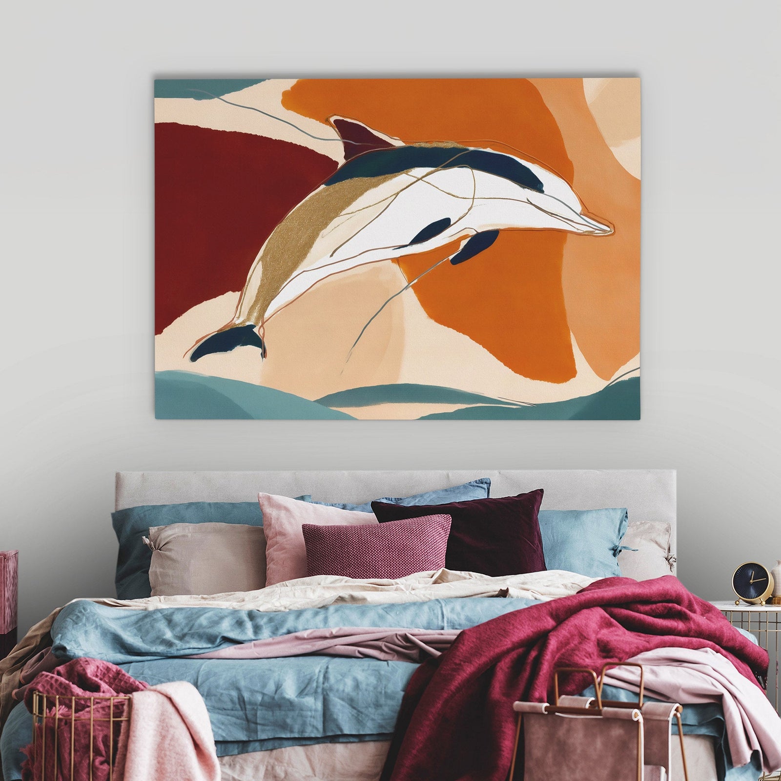 Coral Tide Dancing - Luxury Wall Art