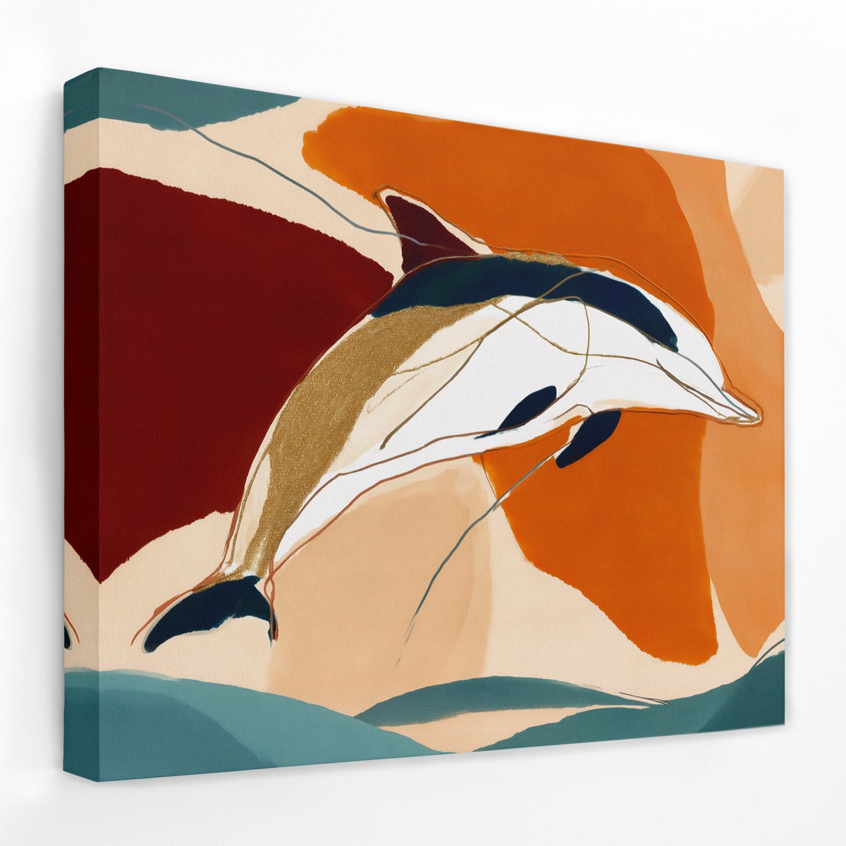 Coral Tide Dancing - Luxury Wall Art