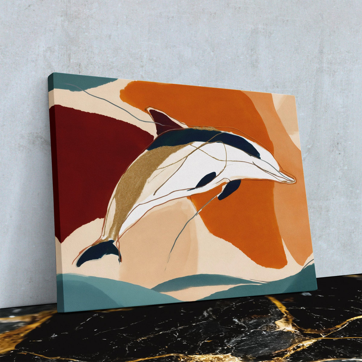 Coral Tide Dancing - Luxury Wall Art