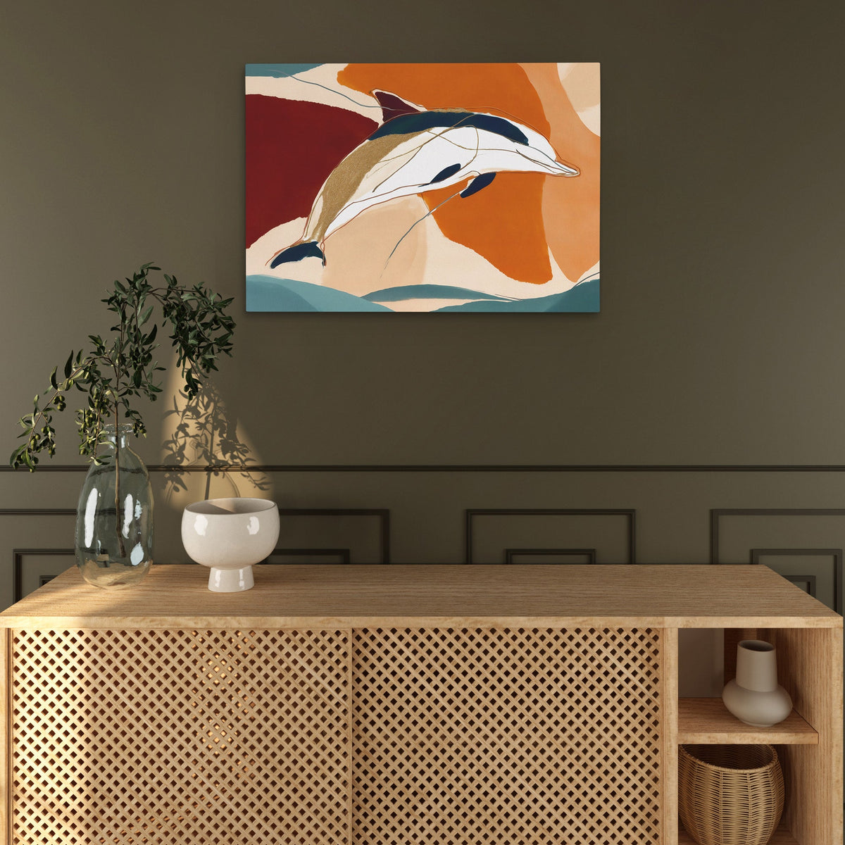 Coral Tide Dancing - Luxury Wall Art