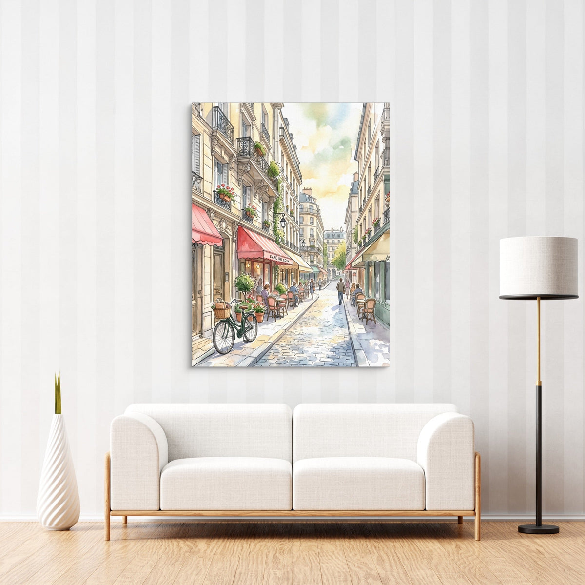 Corner Cafe - Luxury Wall Art