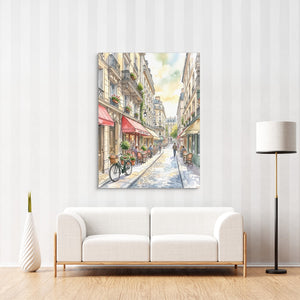 Corner Cafe - Luxury Wall Art