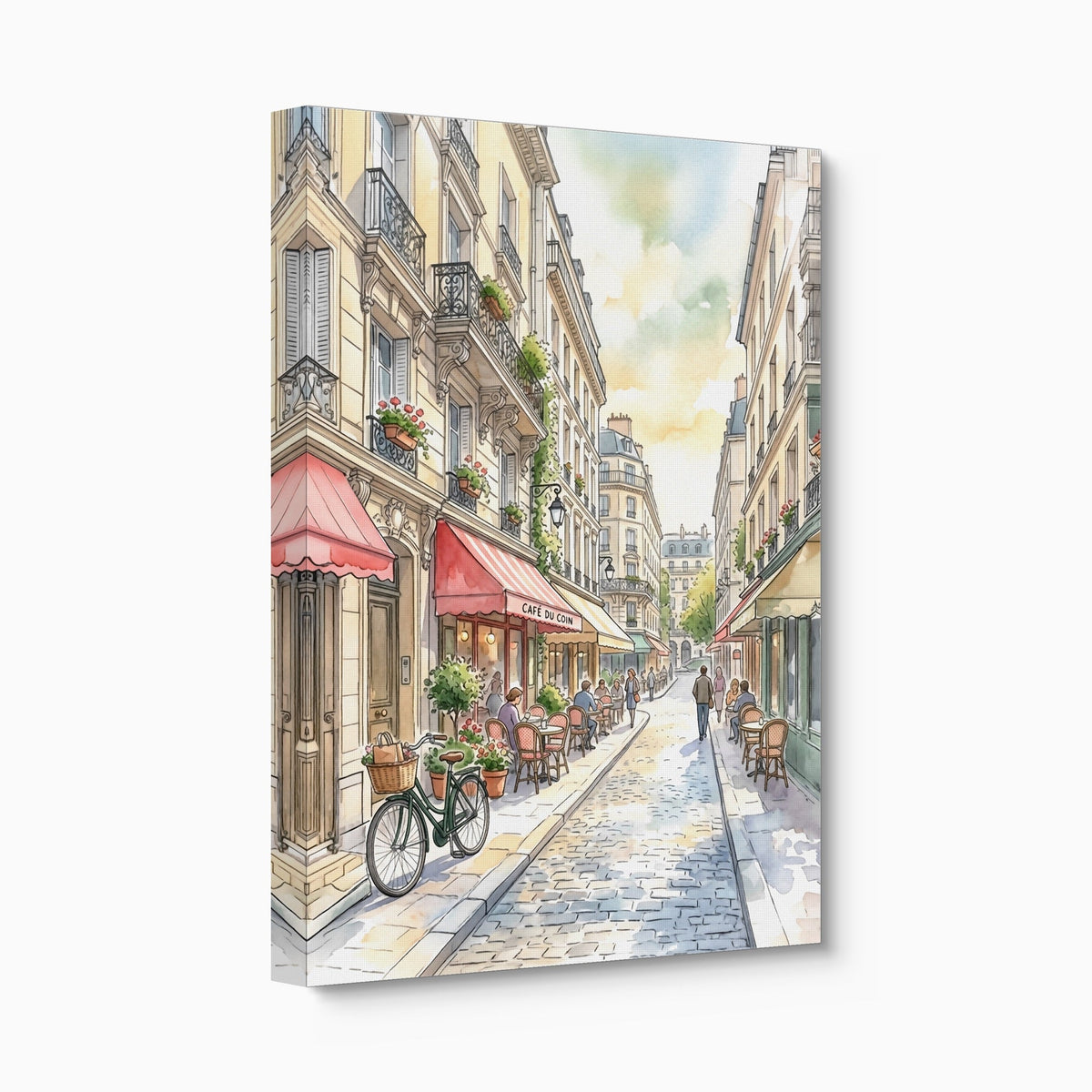 Corner Cafe - Luxury Wall Art