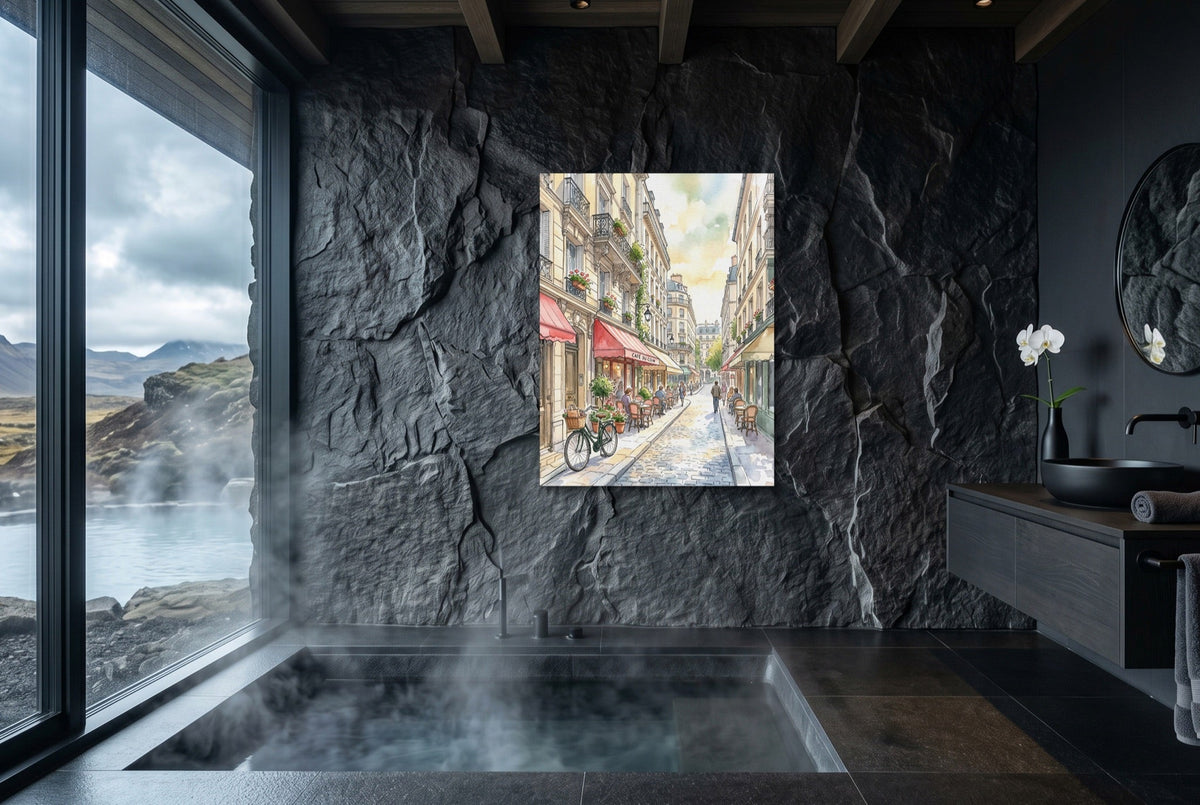 Corner Cafe - Luxury Wall Art