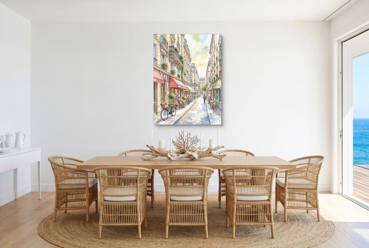 Corner Cafe - Luxury Wall Art