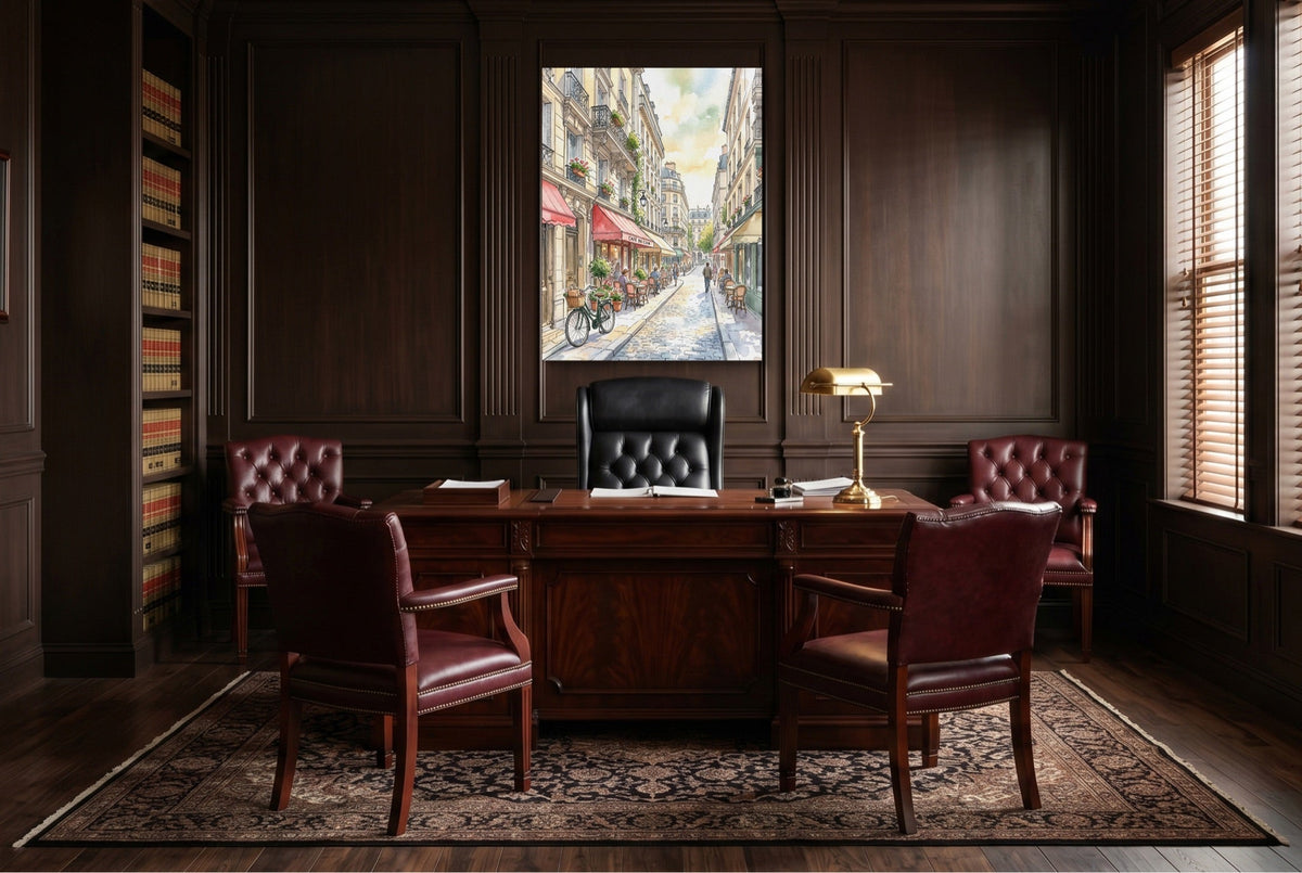 Corner Cafe - Luxury Wall Art