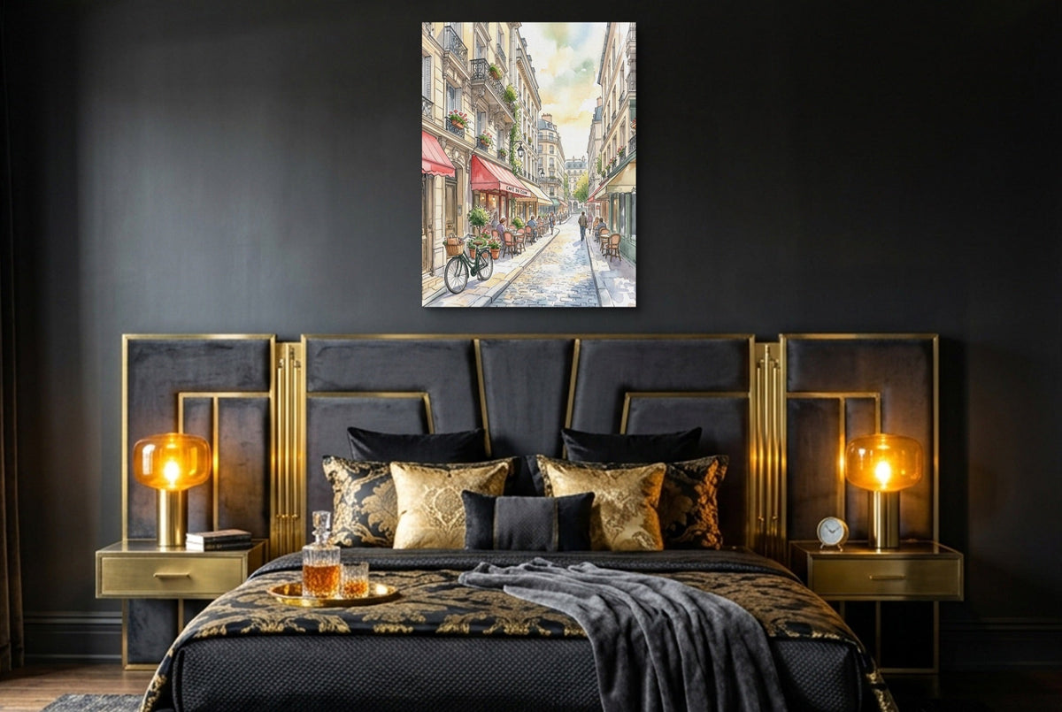 Corner Cafe - Luxury Wall Art
