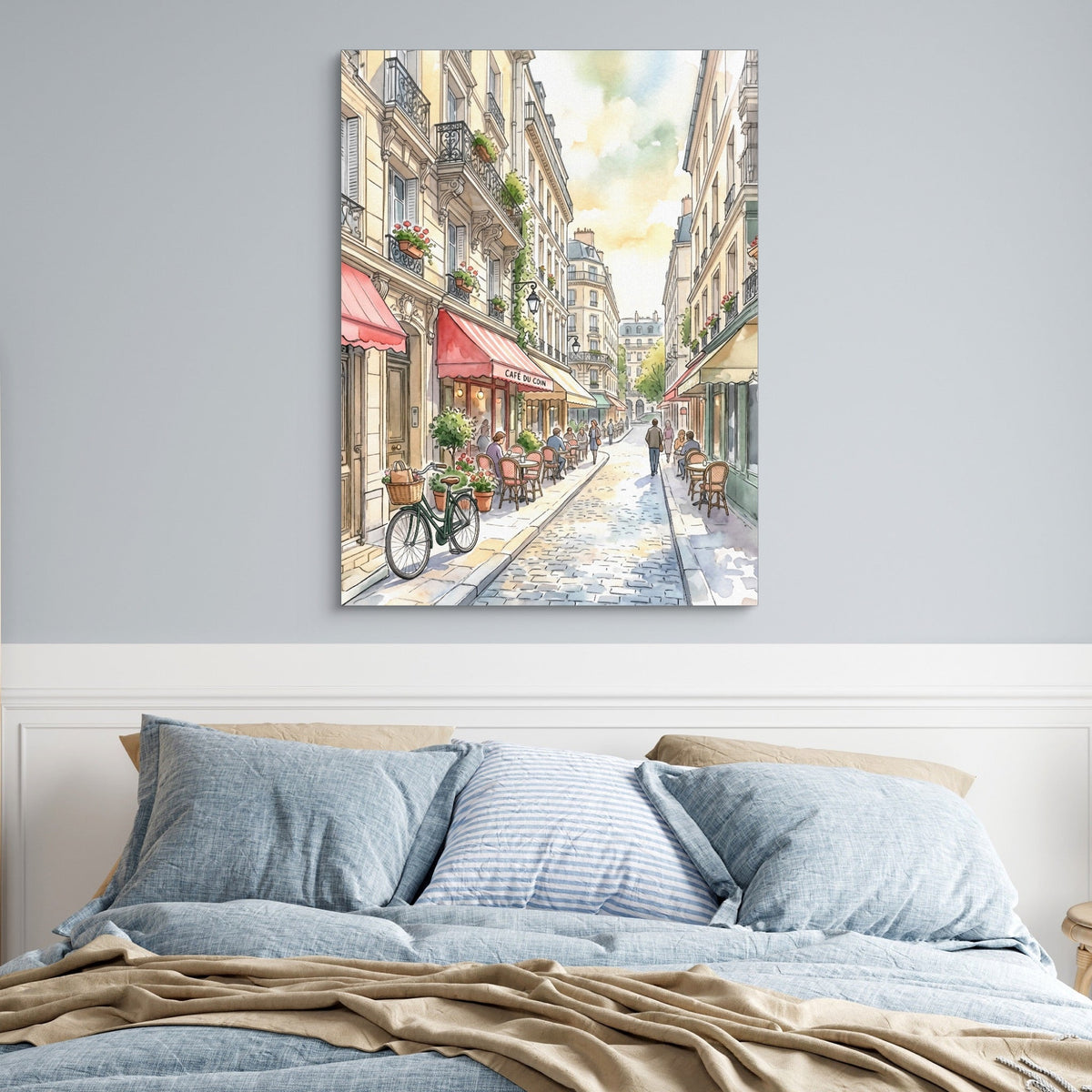 Corner Cafe - Luxury Wall Art
