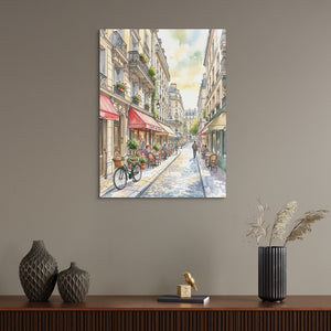 Corner Cafe — corner cafe sq wall desk bird 1port flush print