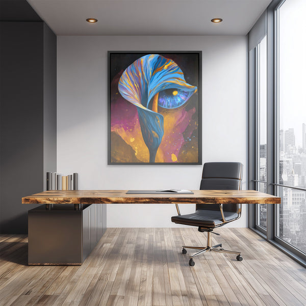 Cosmic Calla Vision in a room