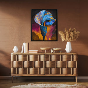 Cosmic Calla Vision - Luxury Wall Art