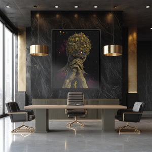 Cosmic Dryads Crown - Luxury Wall Art