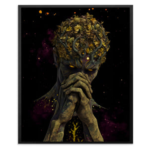 Cosmic Dryads Crown - Luxury Wall Art