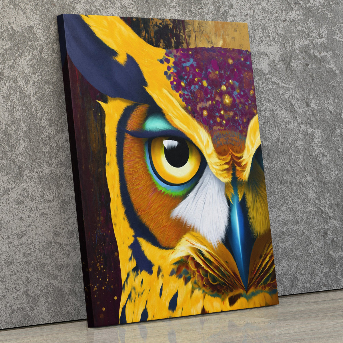 Cosmic Horned Oracle - Luxury Wall Art