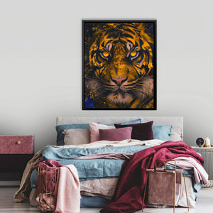 Cosmic Hunters Fire - Luxury Wall Art
