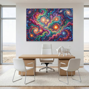 Cosmic Nebula Explosion — Cosmic Nebula Explosion White Bull Room Land 214