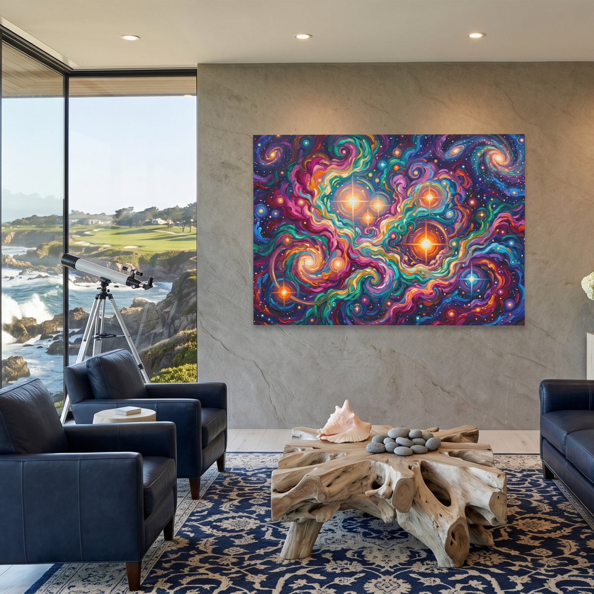 Cosmic Nebula Explosion — Cosmic Nebula Explosion Coastal Views Land 81