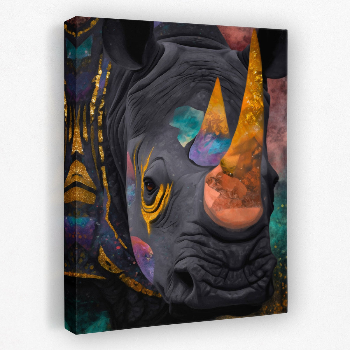 Cosmic Rhino - Luxury Wall Art