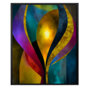 Cosmic Ribbon Dance - Luxury Wall Art