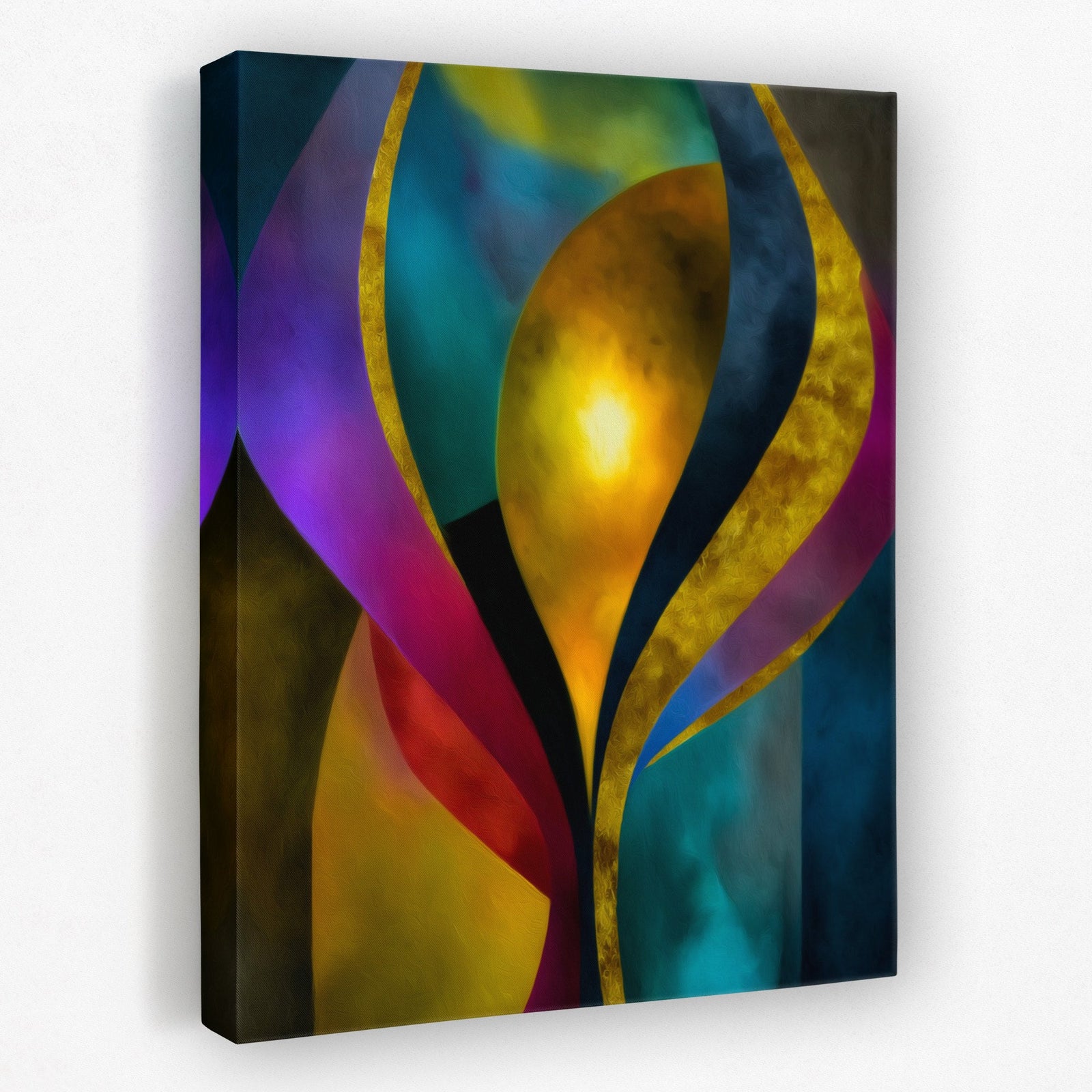 Cosmic Ribbon Dance - Luxury Wall Art