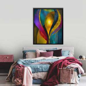 Cosmic Ribbon Dance - Luxury Wall Art
