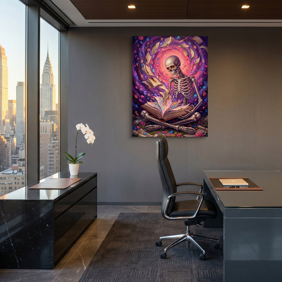 Cosmic Scholar - Luxury Wall Art