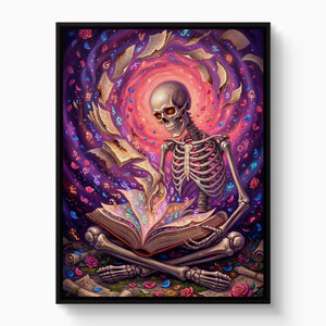 Cosmic Scholar — cosmic scholar white studio framed black