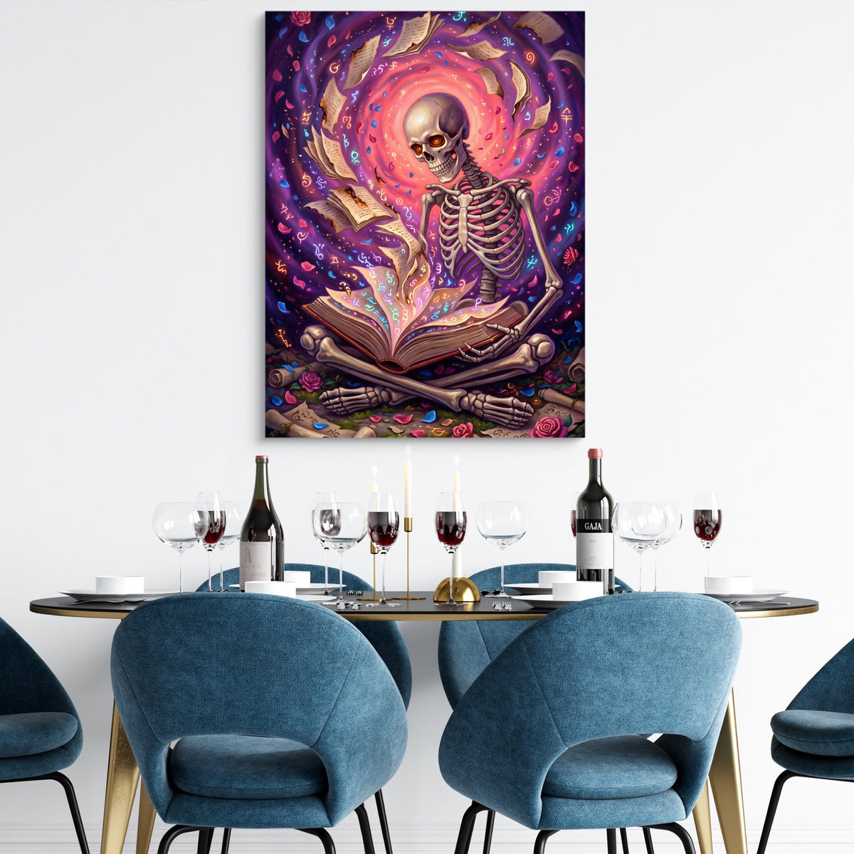 Cosmic Scholar — cosmic scholar sq dining room tables 1port flush print