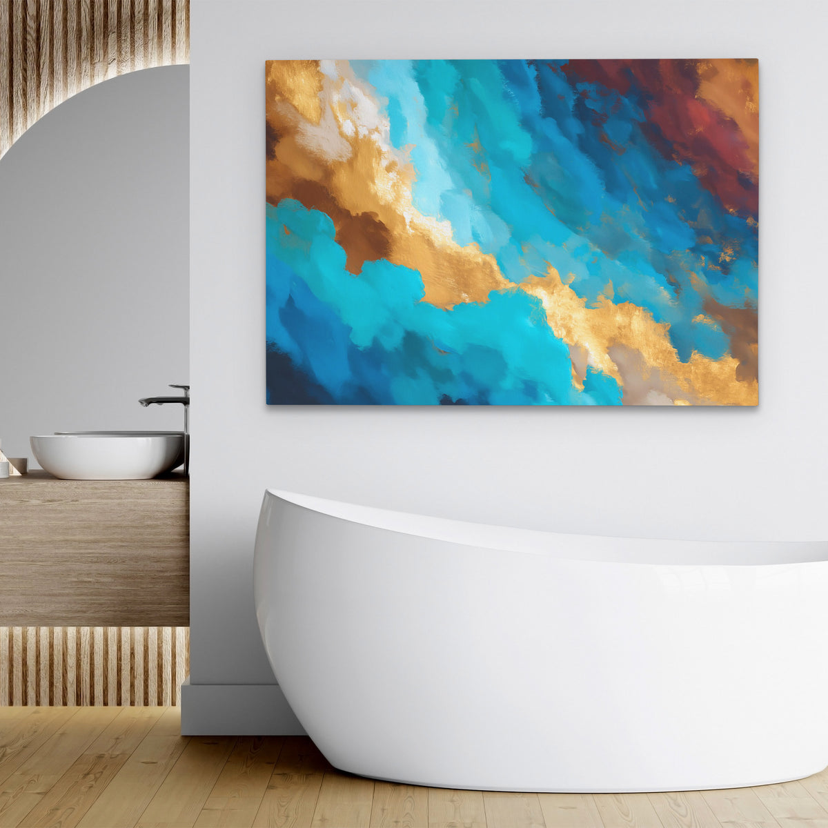 Cosmic Storm Brewing - Luxury Wall Art