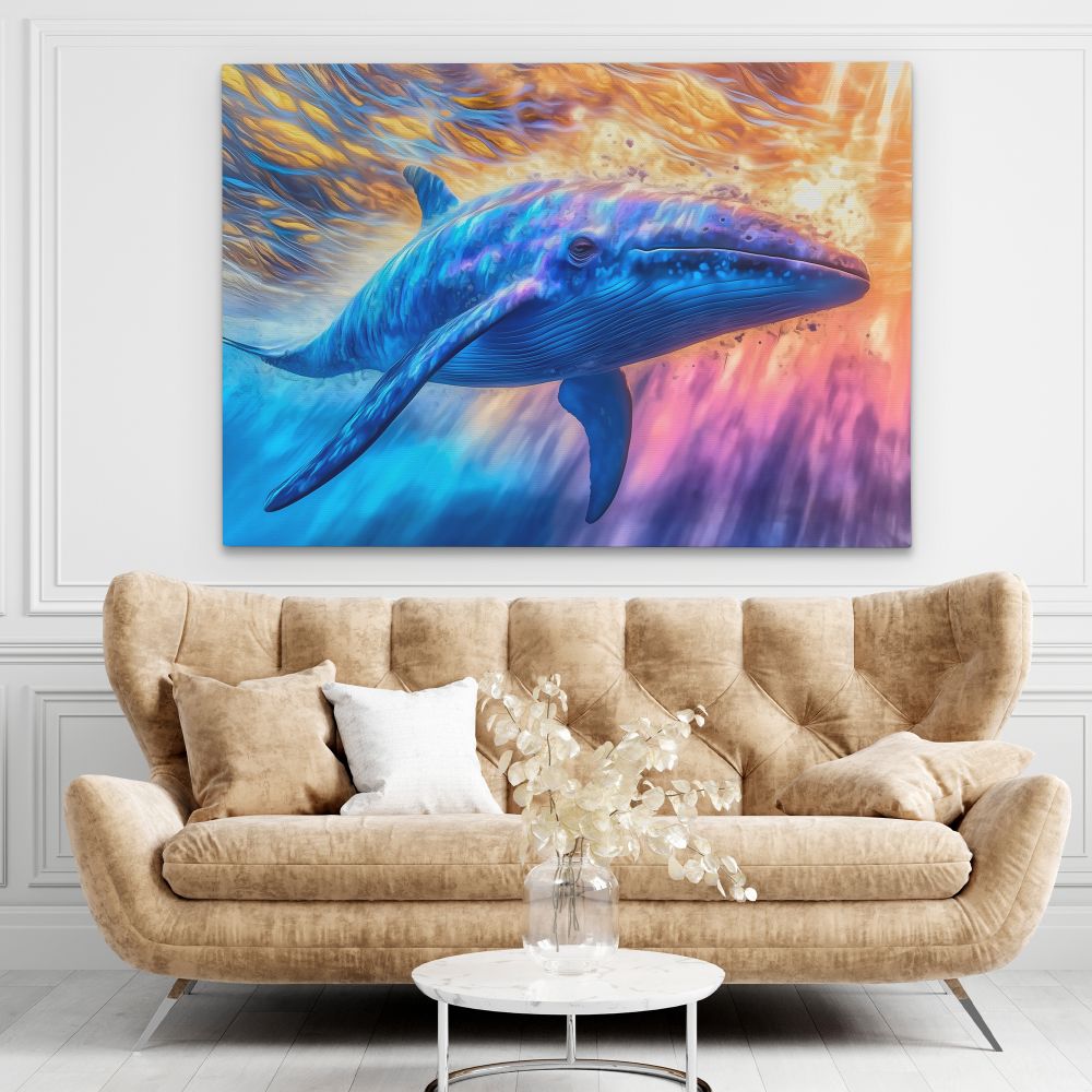 Cosmic Whale - Luxury Wall Art
